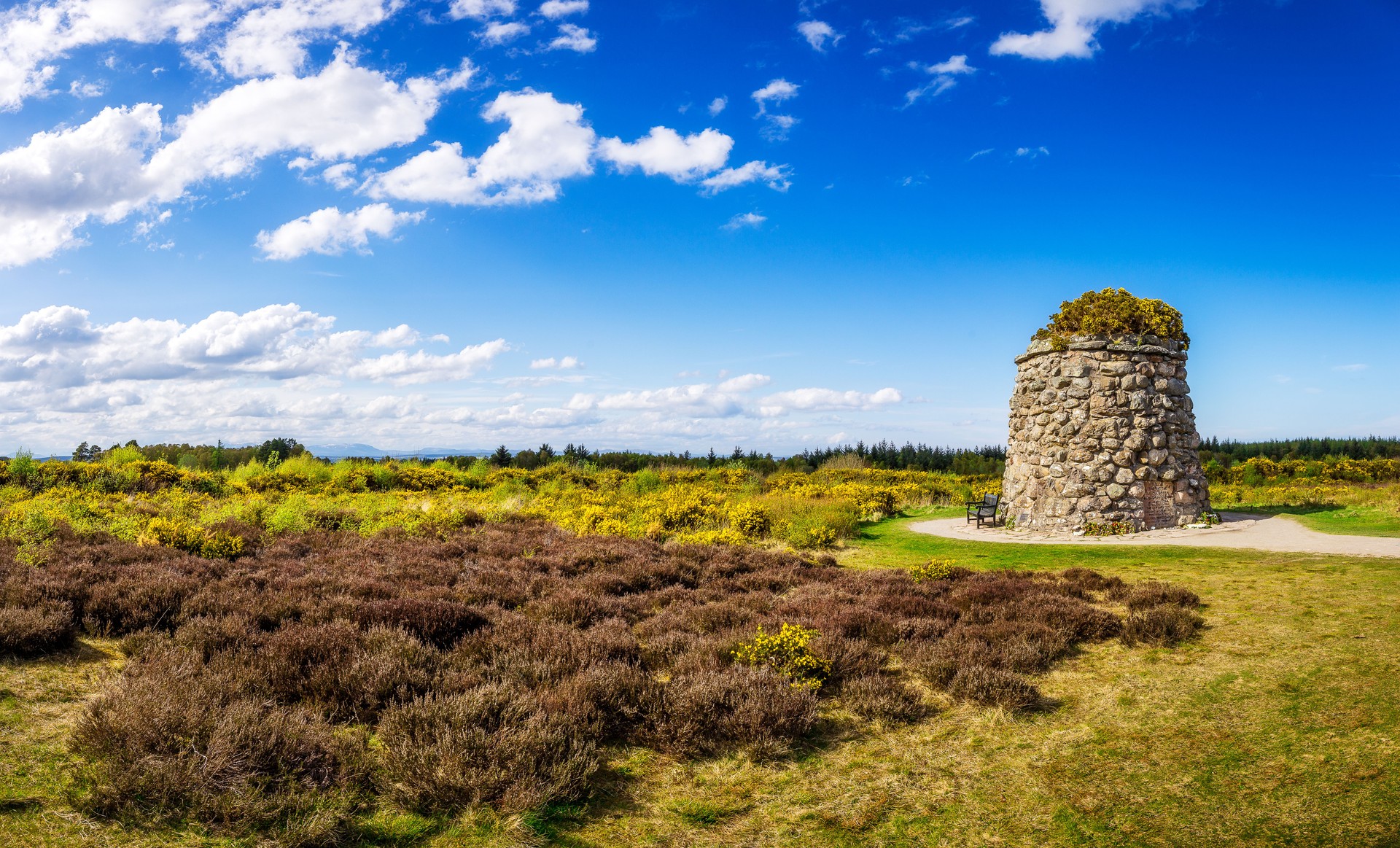 Culloden Battlefield during Invergordon shore tour